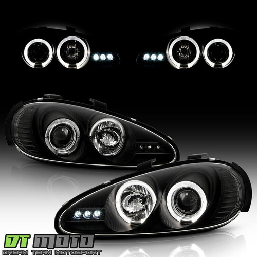 Par Faros Negro Interior Led Mazda Mx-3 Gs 1993 1.8l Foto 2