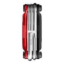 Multi Herramienta Bicicleta Crankbrothers M5 Negro Rojo