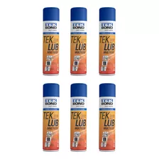 Kit 6 Óleos Desincravantes Aerosol Tek Lub 300ml/150g