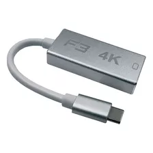 Cabo 4k Hdmi Adaptador P/ Macbook 12 Type C Usb 3.1 