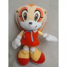 Peluche Original Cream The Rabbit Sonic X Priject 18cm.