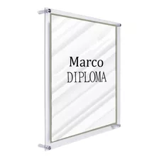 Acrílico Porta Diploma Tamaño Carta Marco (28x21cm)