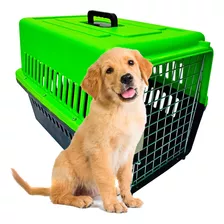 Caixa Plástica Transporte Cães Gatos Porte Médio N° 3