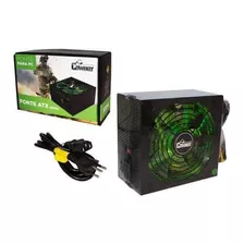 Fonte Atx 500w Reais Gamer Silenciosa Para Bivolt Pc 24pinos