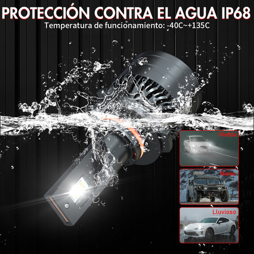 9005 9006 Kit De Focos Led For Honda Luz Alta Ybaja 30000 L Foto 2