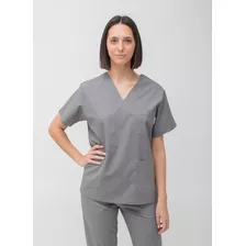 Ambo Escote En V Tela Arciel Marca Suedy Uniformes Medico