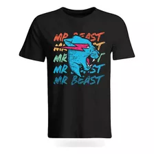 Playera Millonaria Mr Beast Logo Tigre Todas Tallas + Envio