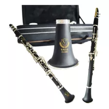 Clarineta Eagle Cl04n 17 Chaves Niquelada