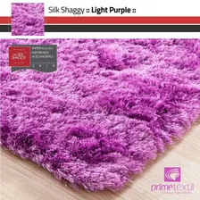 Tapete Silk Shaggy Fio De Seda Sob Medida 1,50x2,50m