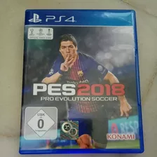 Juego Pes Pro Evolution Soccer 2018 Ps4 Fisico Sellado!!