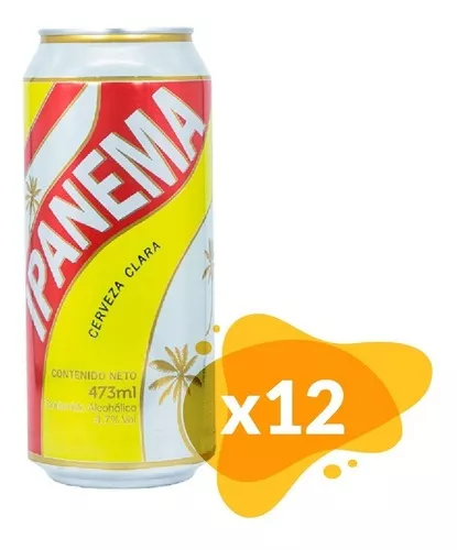 Cerveza Ipanema 473ml Lata Pack X12