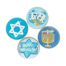 Fun Express Hanukkah Pelotas Hinchables - Juguetes - 12 Piez