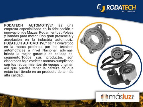 2- Mazas Rueda Delanteras Tucson L4 2.0l Fwd 16/21 Rodatech Foto 3