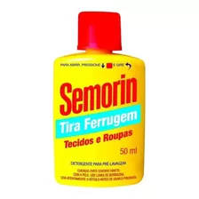 Tira Ferrugem Instantâneo Semorin 50ml Tecidos/roupas 