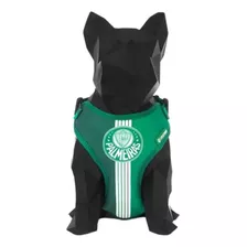 Peitoral Air Palmeiras P Freefaro Para Cachorro Cor Verde E Branco