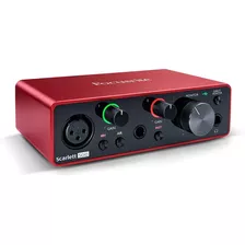 Focusrite Scarlett Solo Placa Audio Usb 3ra Generación Cuota