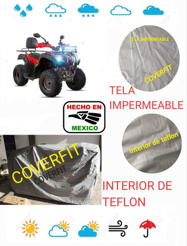 Funda Xl Para Motocicleta Mb Tekken 250r Doble Proposito 