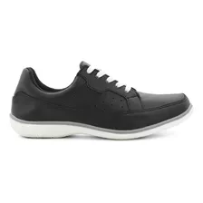 Zapatilla Urbana Hombre Nautica Eco Cuero Liviana Wolf 320