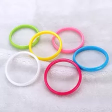 Bestoyard Pulseras De Plastico Brazalete De Color Caramelo