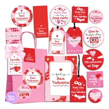 Kit Imprimible San Valentín In Love Tags Etiquetas Stickers