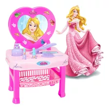 Mini Penteadeira Brinquedo Infantil Disney Princesas