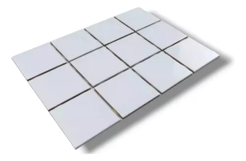 Tercera imagen para búsqueda de azulejos blancos 15x15