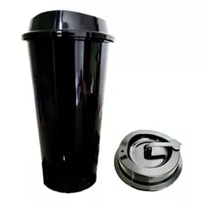 Vaso Cafetero Tipo Star 16 Oz Una Pieza Con Tapa