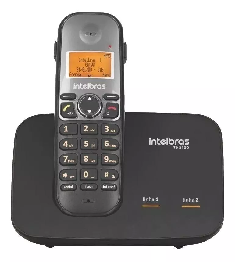 Telefone Sem Fio Intelbras Ts 5150 Preto