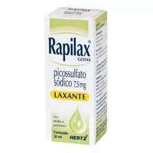 Rapilax Gotas 30ml - Laxante Estimula O Intestino