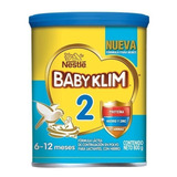 Leche De FÃ³rmula En Polvo NestlÃ© Baby Klim 2 En Lata De 800gÂ - 6  A 12 Meses