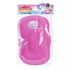 Banheira Para Boneca Líder Brinquedos Rosa Lílas 50cm