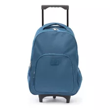 Mochila Escolar Filgo Starpak 18'' Carrito Colores Lisos Diseño De La Tela Azul