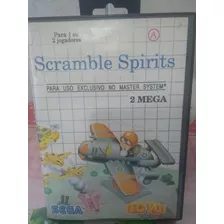 Cartucho Scramble Spirits Master Sistem 