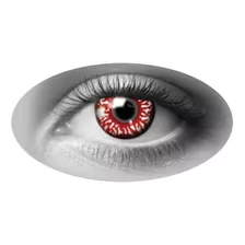 Pupilentes Sangrientos Creepy Eyes Para Disfraz Accesorio