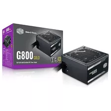 Fuente Alimentacion Cooler Master G800 Oro 800w 80plus