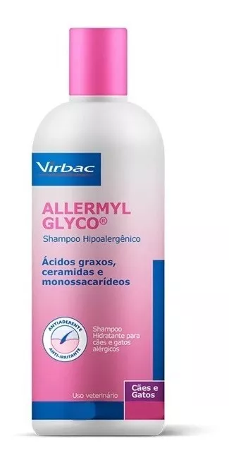 Shampoo Hipoalergênico Allermyl Glyco Virbac - 250ml 