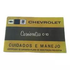 Chevrolet C-10 Manual Reprodução Anos Diversos