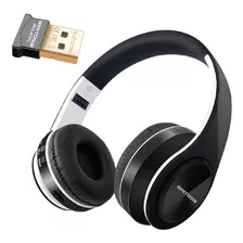 Adapador Bluetooth Para Pc Con Auricular Inalámbrico V4 Color Blanco