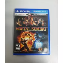 Mortal Kombat Ps Vita Mídia Física Original Em Bom Estado