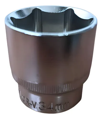 Llave Tubo Bremen 34 Mm Enc 1/2 Hexagonal Cod 8418 Dgm Gris