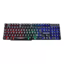 Teclado Gamer Km-5228 K-mex Anti Ghost Teclas Iluminadas U U