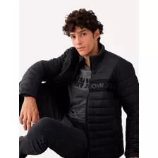 Jaqueta John John Masculina Nylon Sid Preta