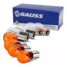 Kit 8 Lâmpada Gauss Lanterna Freio Ré Seta Neblina Renault