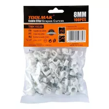 Grapa / Grampa Rg6 Bolsa 100 Unidades Color Blanco