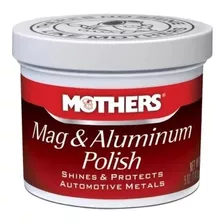 Mothers Pulidor Crema Vistas Metal Aluminio Alto Brillo