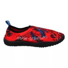 Zapatillas Agua Spiderman Rojo