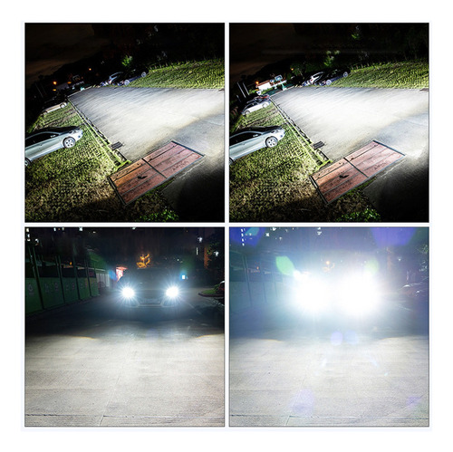 Kit De Faros Focos Led H4 9003 Luz Alta Y Baja Para Fiat 80w Foto 5