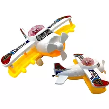 Avião A Corda Miniatura Grande Brinquedo Infantil Presente