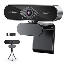  With Microphone, Depstech 1080p Hd Cam With Auto 