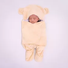 Saco De Dormir Bebê Casulo Enroladinho Saída Maternidade Cor